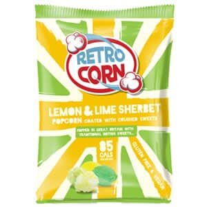 Bag of lemon lime sherbet popcorn