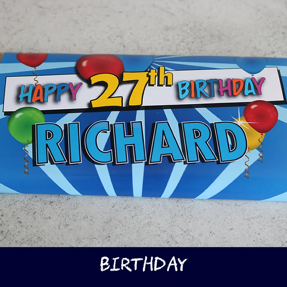 Candy Collections Personalised Chocolate Bars